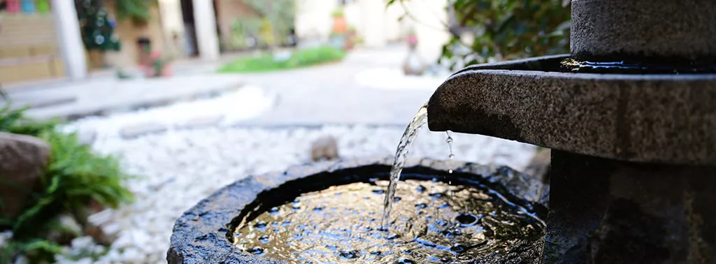 Водопад в теневой зоне