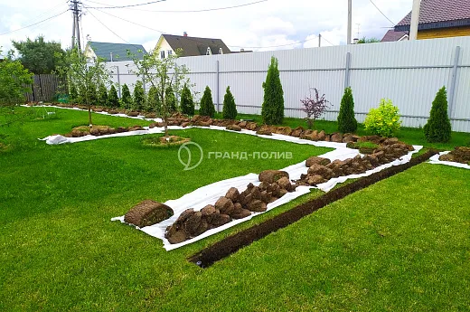 Монтаж систем автополива фото №2