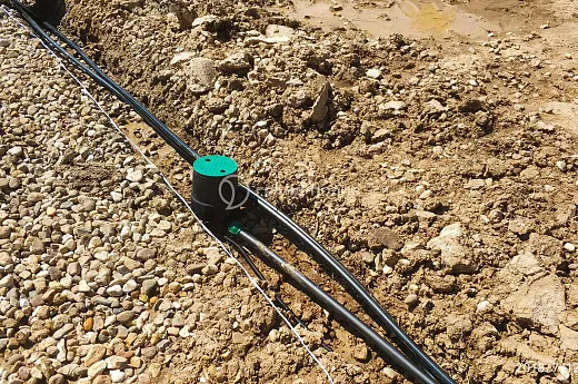 Монтаж систем автополива фото №6