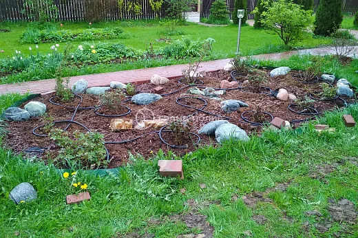 Монтаж капельного полива фото №14