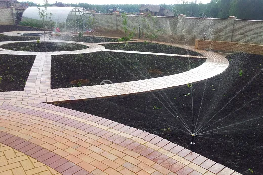 Монтаж систем автополива фото №8